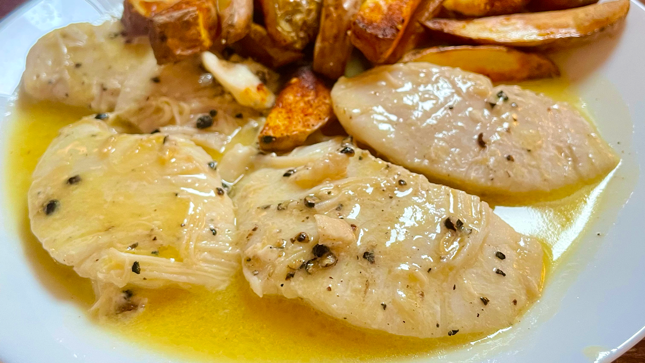 How to Cook Halibut Cheeks with Lemon Butter Sauce Tor the Fisherman