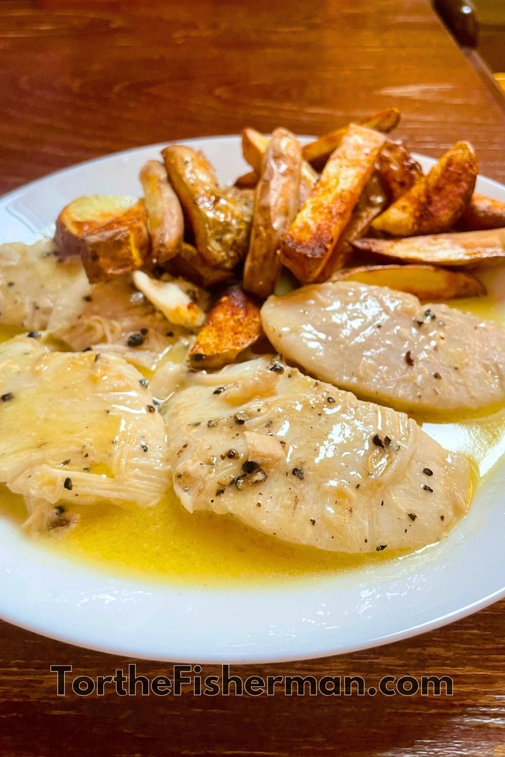 How to Cook Halibut Cheeks with Lemon Butter Sauce Tor the Fisherman