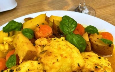 Luxury on a Plate: Monkfish in Divine Saffron Sauce