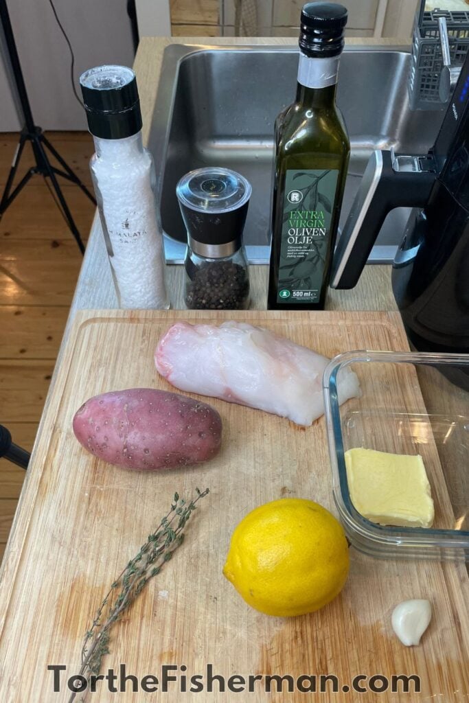 Crispy Airfryer Monkfish Quick & Easy Dinner Delight Tor the Fisherman